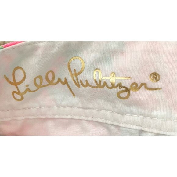 LILLY PULITZER Callahan Short Sz 2 Pink Blue Oh Shello Seashell Resort‎ Cruise - Picture 4 of 7